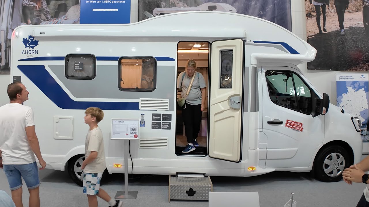 Wohnmobil Messe Neuheiten 2025 Ahorn 660 Plus Familien XL Campervan zum Mini Preis