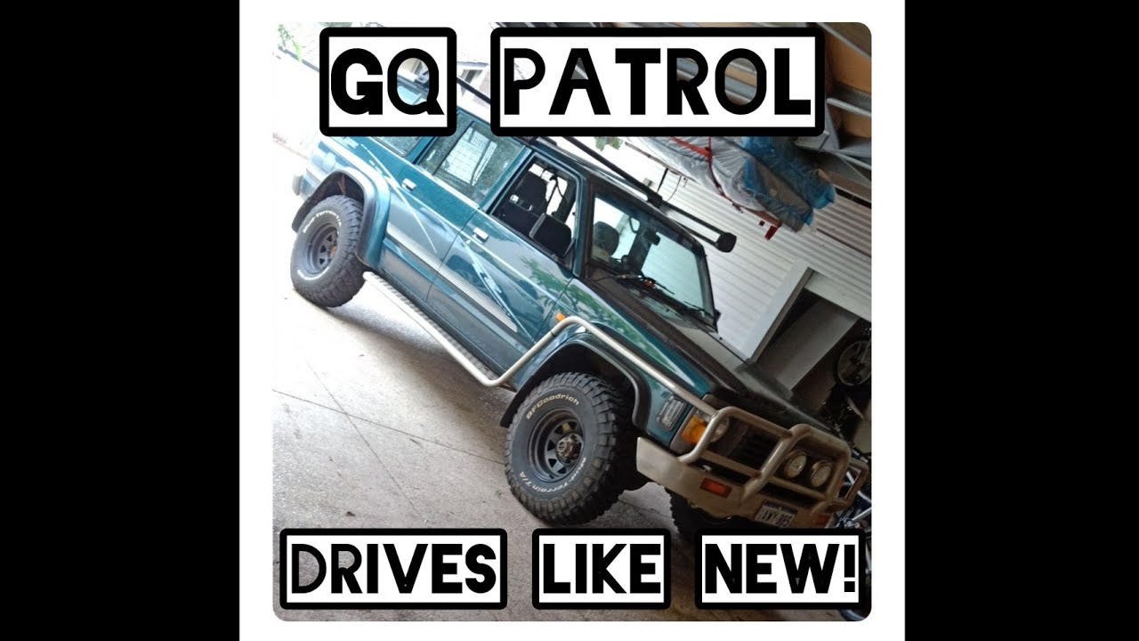 Making your old 4wd drive like new! GQ patrol gets new bushes up front!