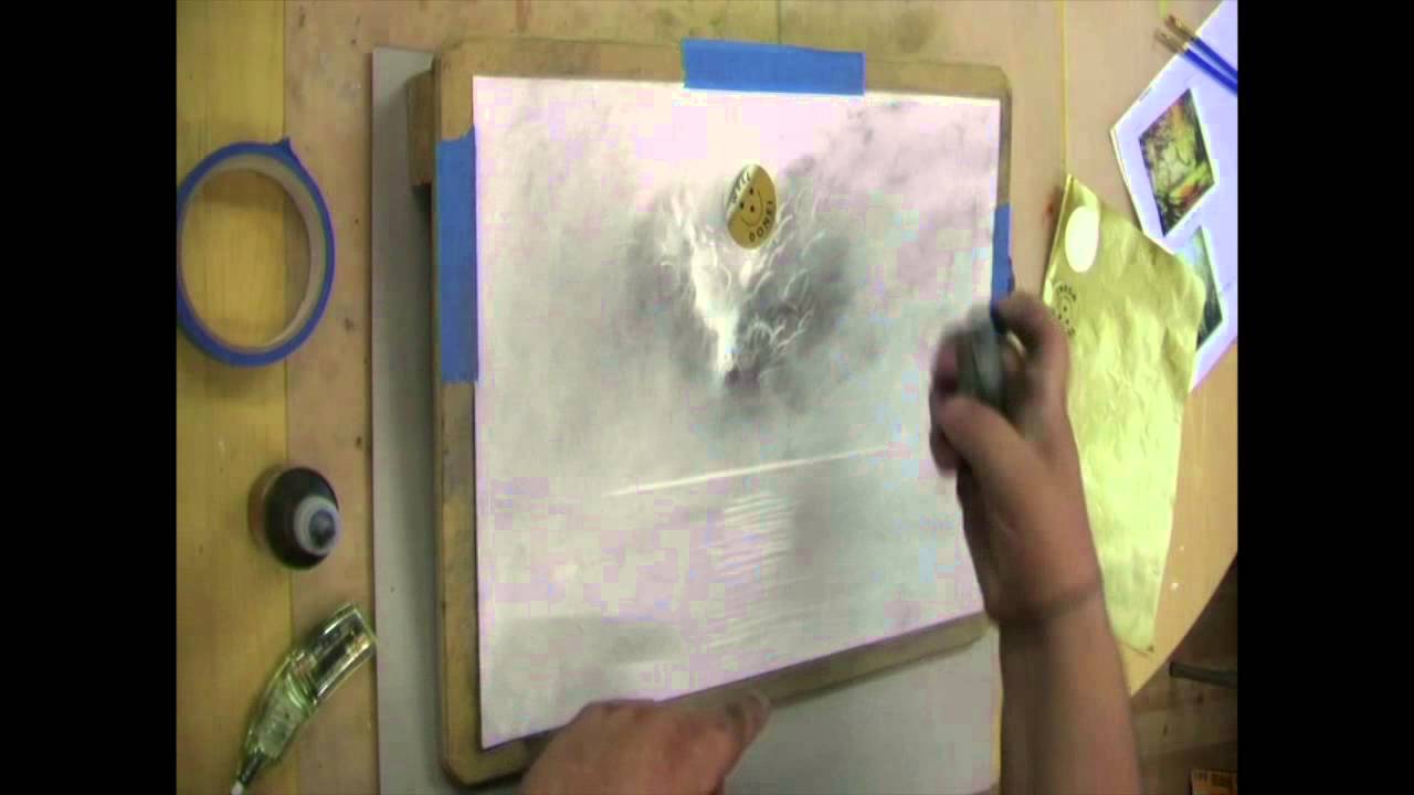 Jan's Art Studio - Graphite Powder Moonlit Clouds