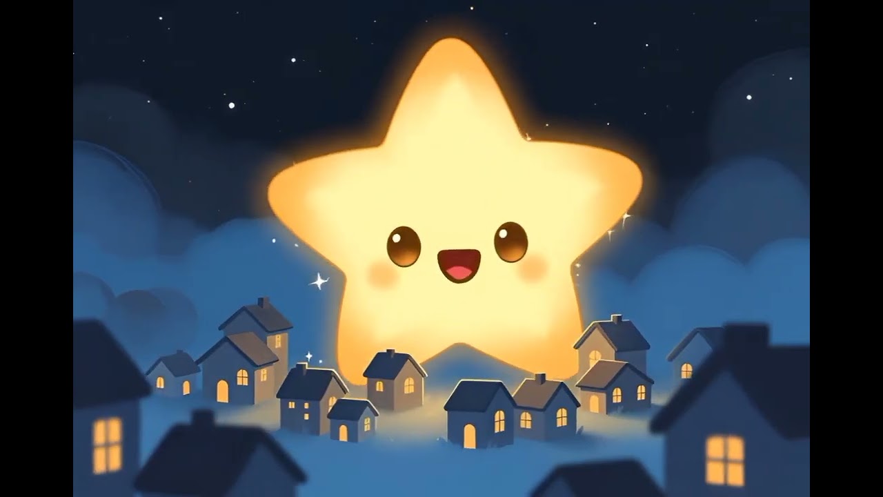 Hello Little Star 🌟 | Sweet Bedtime Nursery Rhyme for Kids