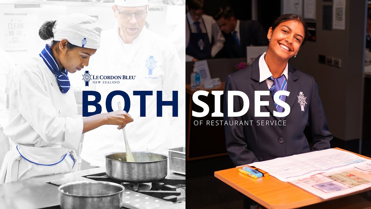 Both Sides of Restaurant Service | Le Cordon Bleu New Zealand