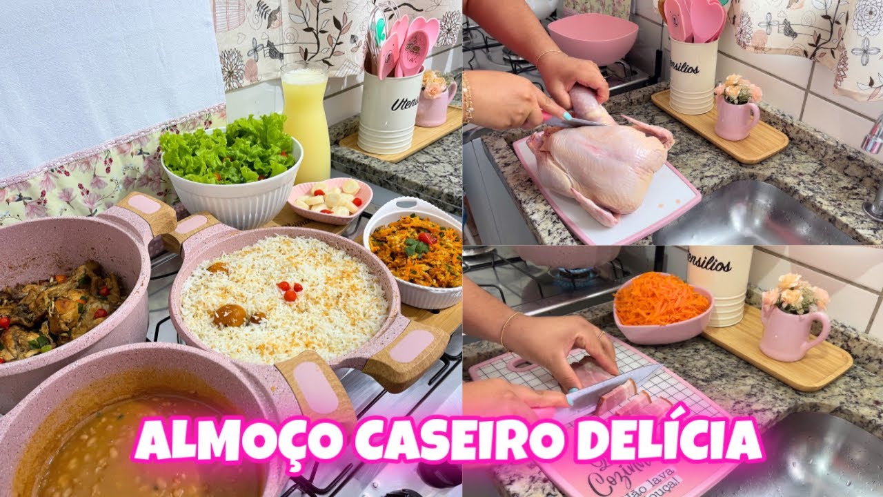 ALMOÇO CASEIRO DELICIOSO 😋| FAROFA DE CENOURA COM BACON| QUASE DEU ERRADO| MARYA ALVES