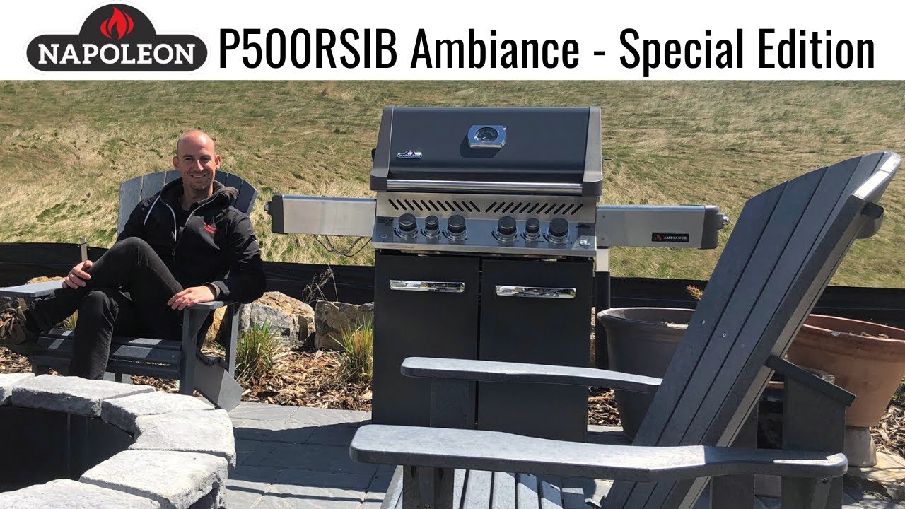 Napoleon Grills Prestige P500RSIB Ambiance - Special Edition | Barbecues Galore