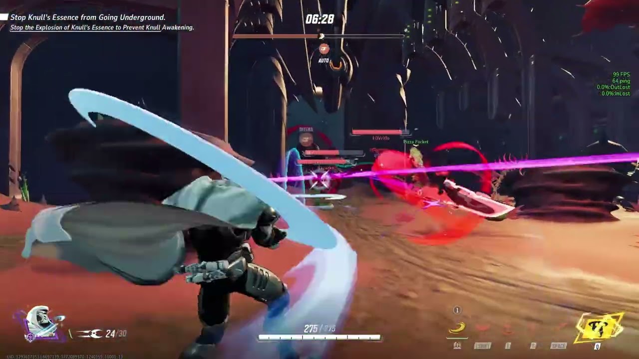 Most damage in a QP rivals match but no win (7)
