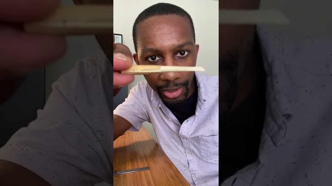 Bassoon Reedmaking Process | Beveling and Adding Wires