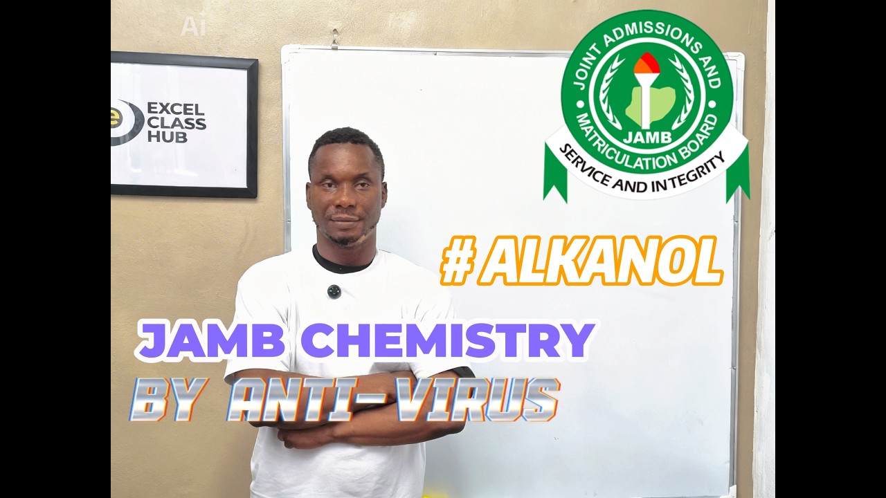 JAMB Chemistry: Alkanols Simplified + Exam Tips