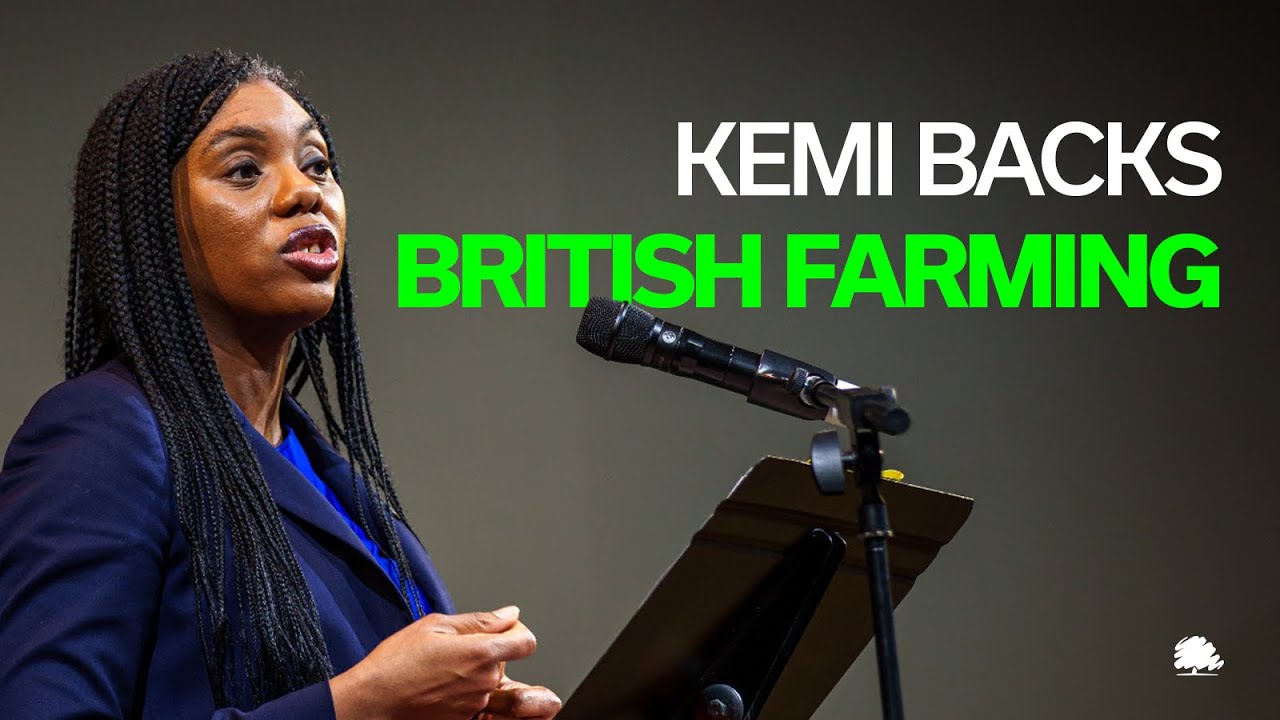 WATCH: Kemi Badenoch's full speech in support of farmers