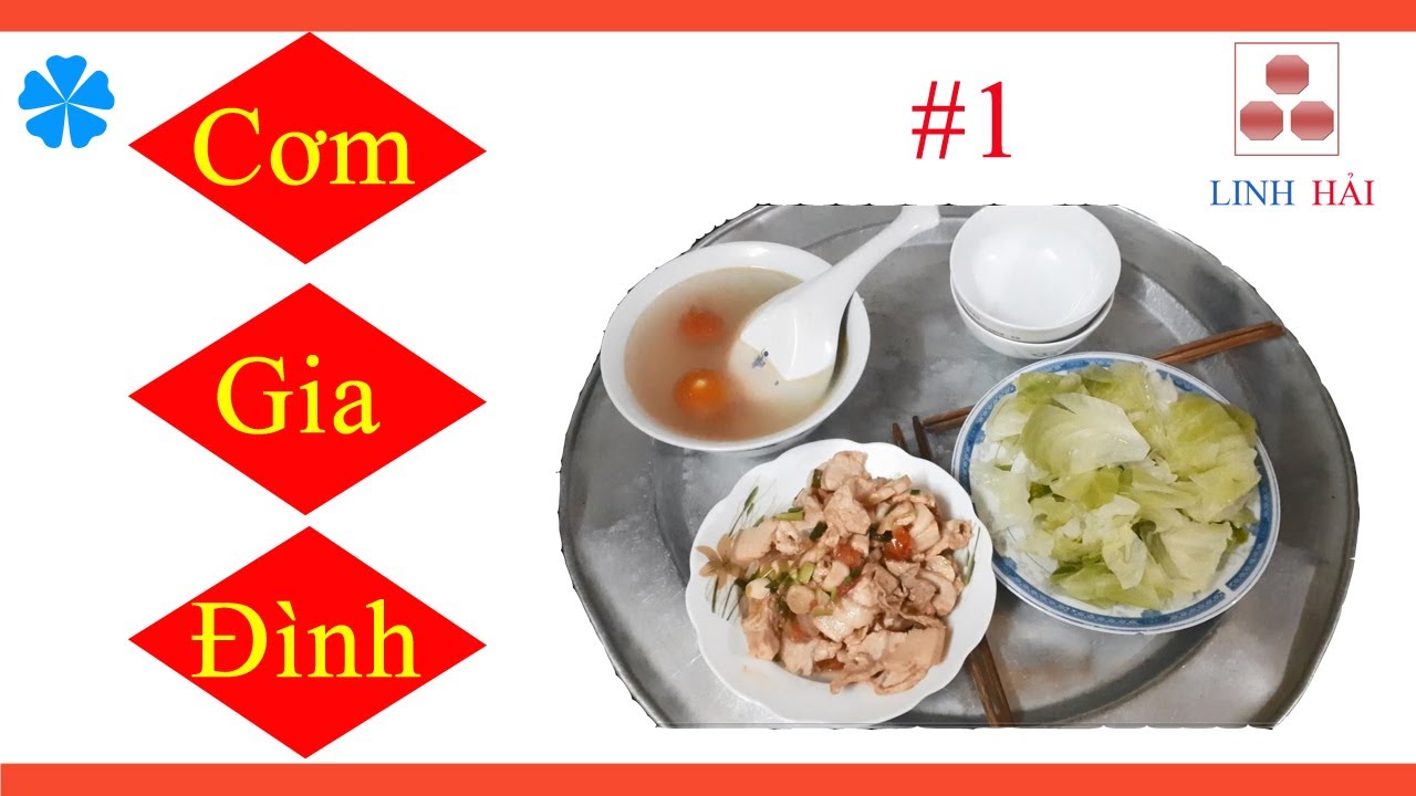 Vlog tập 1: Mâm cơm gia đình siêu đơn giản phần 1 || LINH HẢI TV