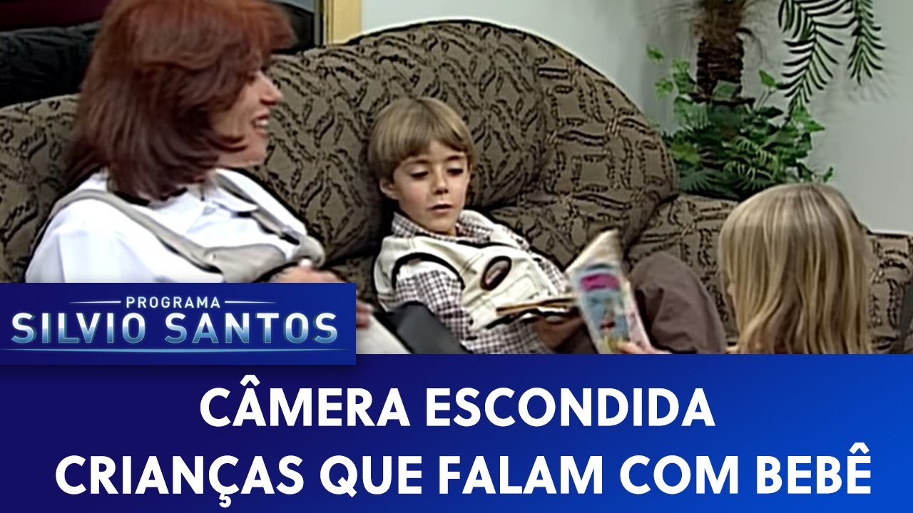 Crianças que Falam com Bebê na Barriga | Câmeras Escondidas (09/04/21)