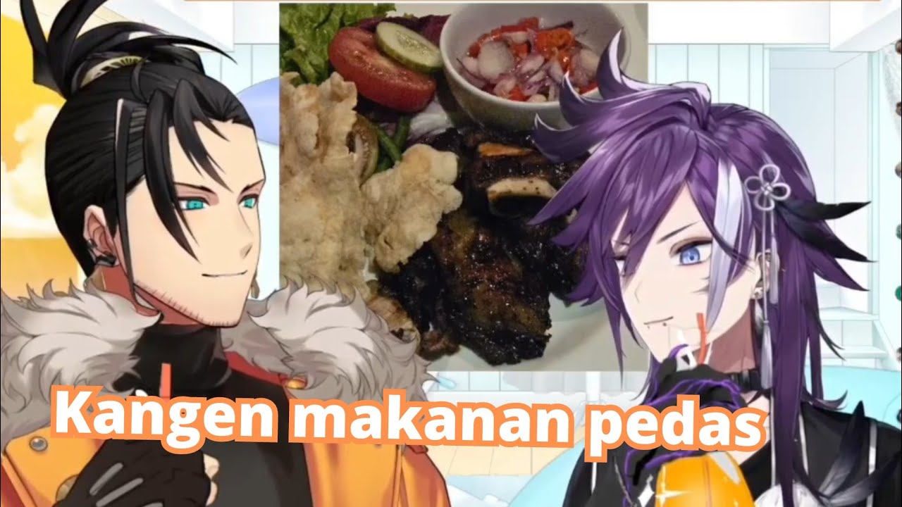 Shinri dan Hakka Pertama Kali Nyobain Makan Sambal | Banzoin Hakka & Josuiji Shinri HolostarsEN