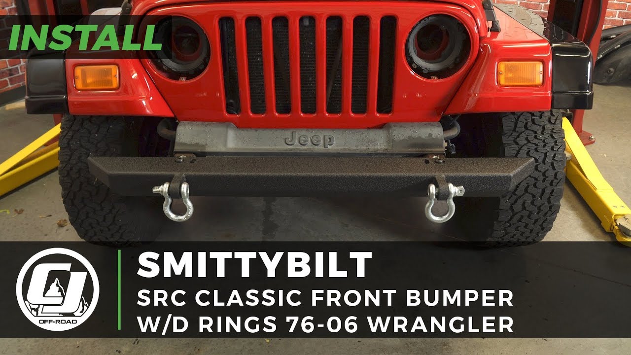 1979-2006 Jeep Wrangler: Smittybilt SRC Classic Front Bumper W/D Rings