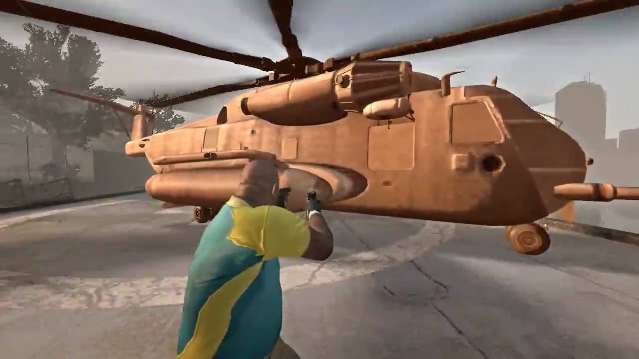 Left 4 Dead 2 - Chocolate Helicopter Mod