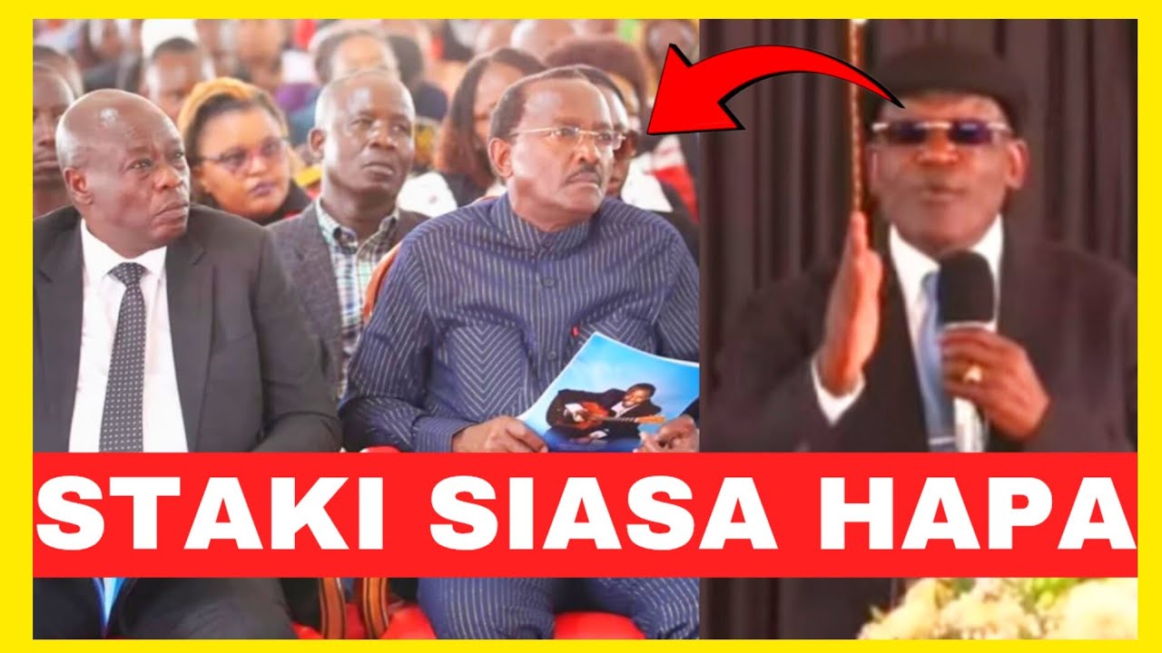 STAKI SIASA KWA MATANGA!!COMMISSIONER MUTHAMA DECLARED IN FUNERAL 