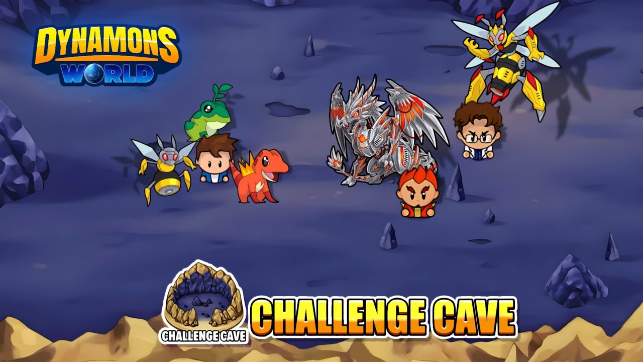 ROBOCANYX 🤖+🔥 in Legendary Cave | Dynamons World