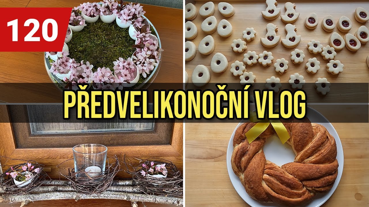 VLOG | VELIKONOČNÍ VÝZDOBA DOMU | PEČU NA VELIKONOCE | NÁKUPY BILLA, LIDL, DM, ACTION
