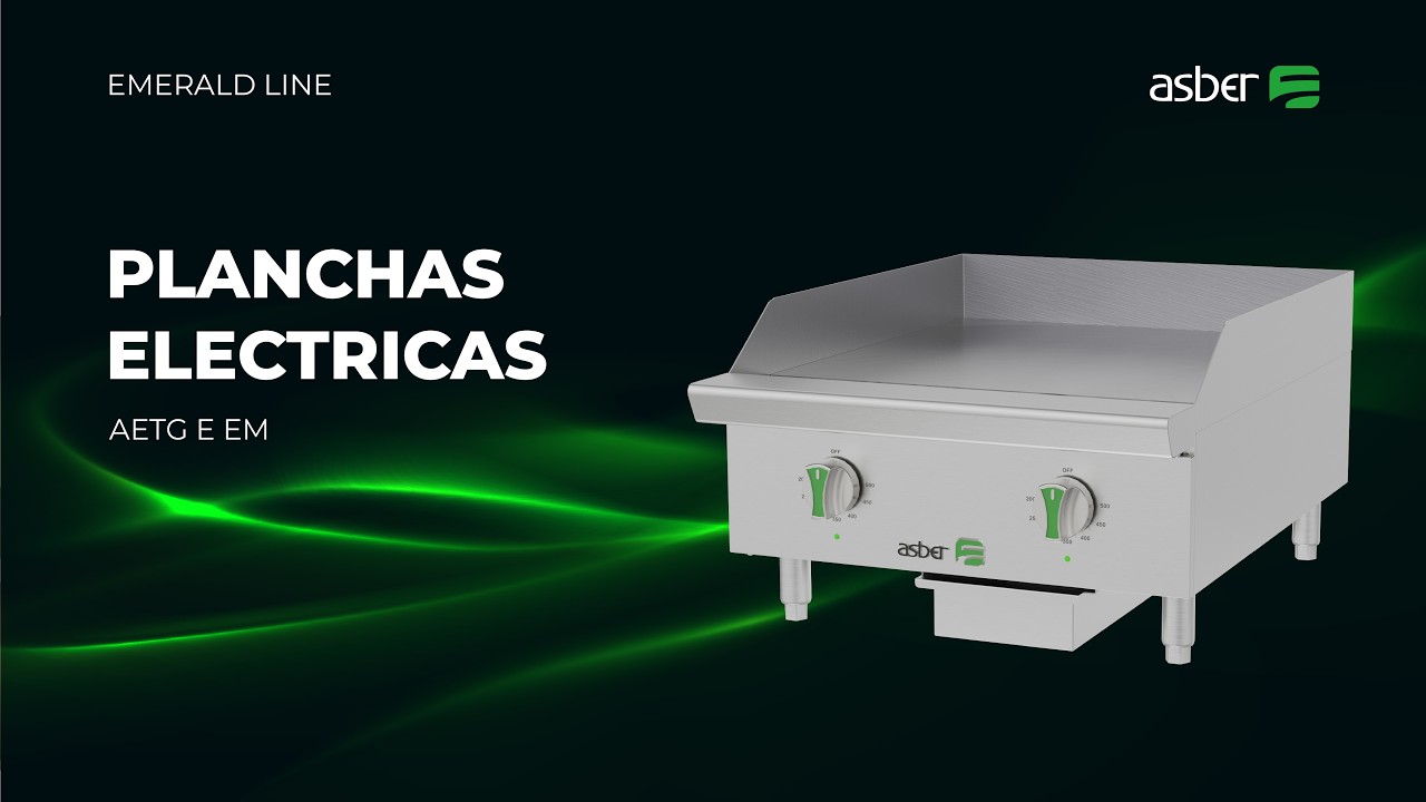 Planchas Eléctricas - Emerald Line
