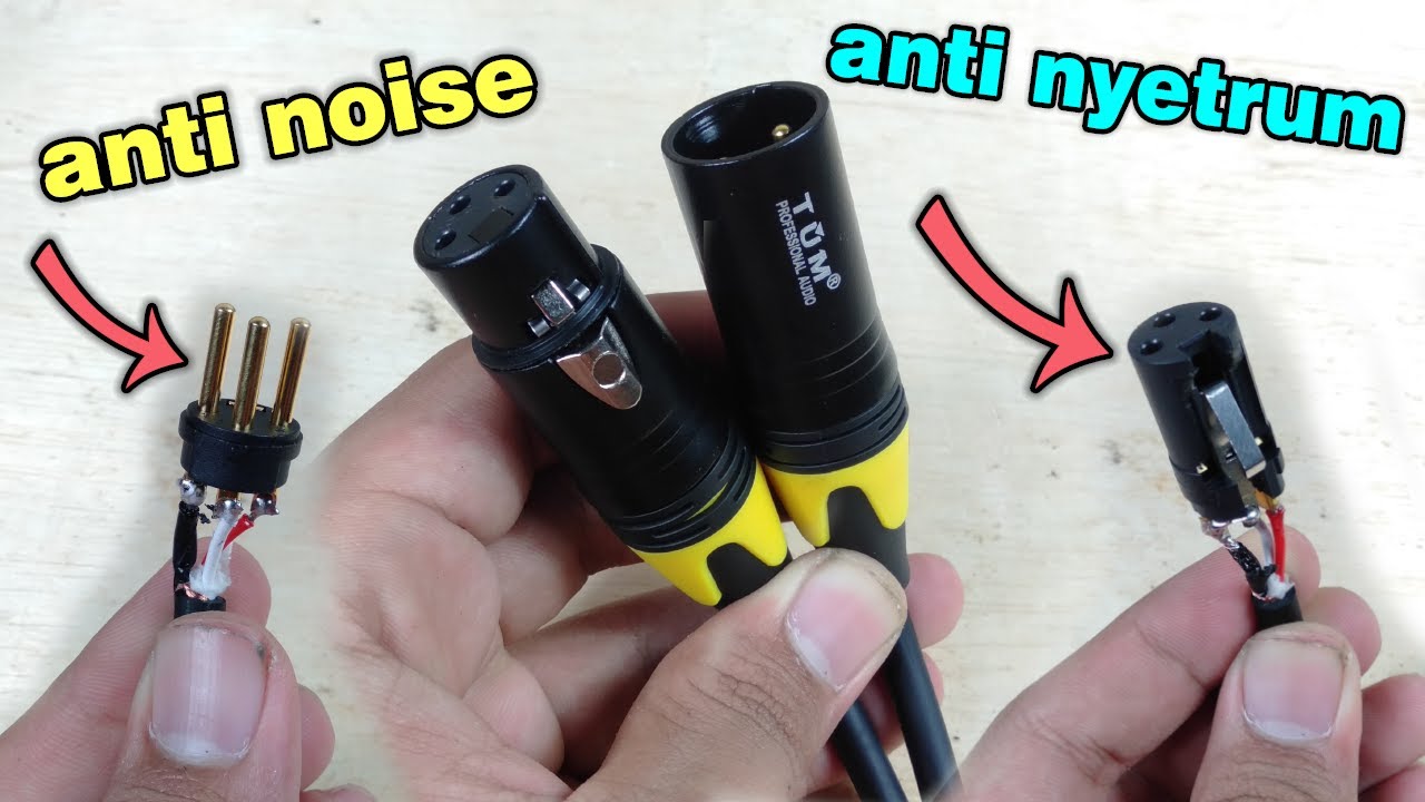 CARA MENYOLDER / MEMBUAT KABEL AKSESORIES SOUND SYSTEM DARI MIXER KE AKSESORIES