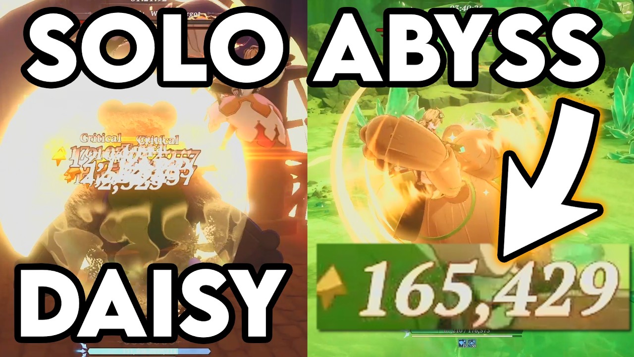 You Can SOLO Abyss With Daisy (Full Showcase) | 7DSO