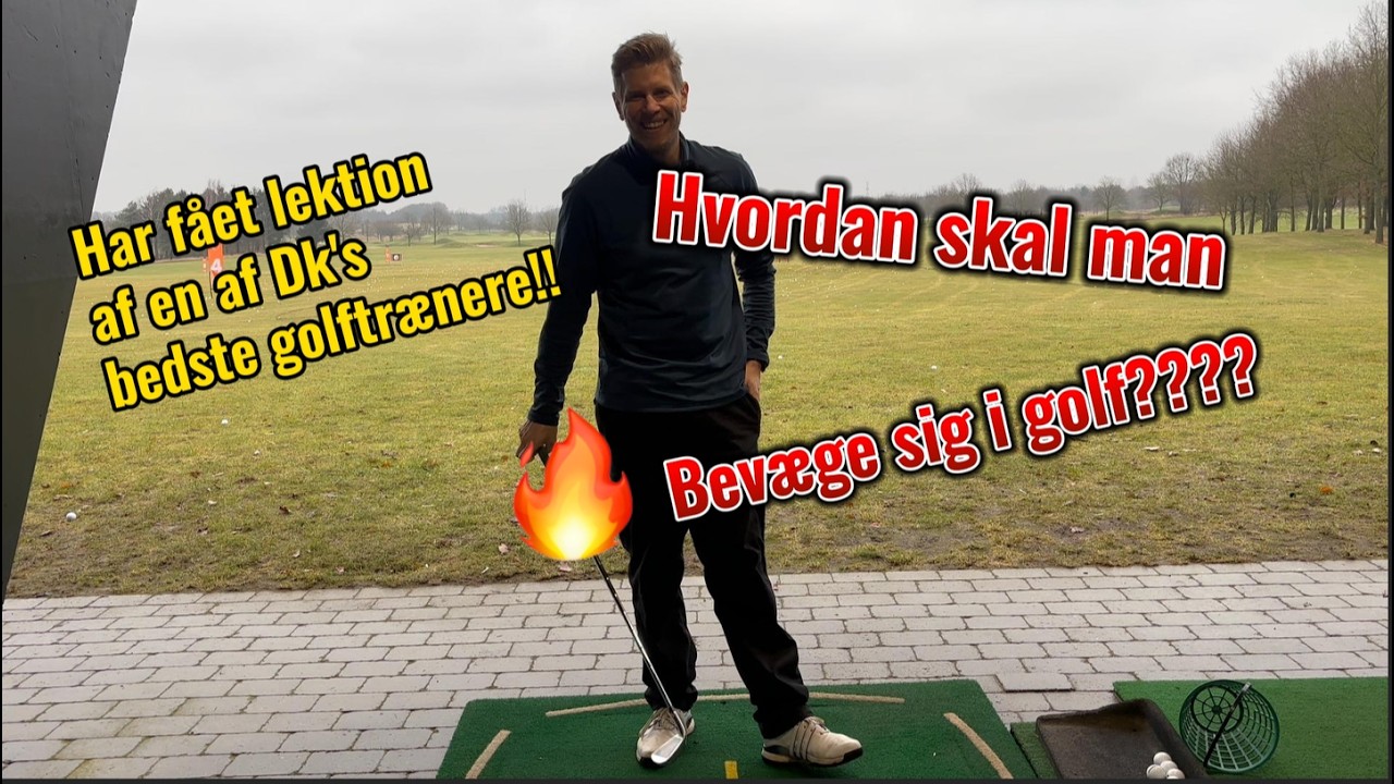 Sådan skal du svinge i golf - Træning af en af Dk's bedste!!