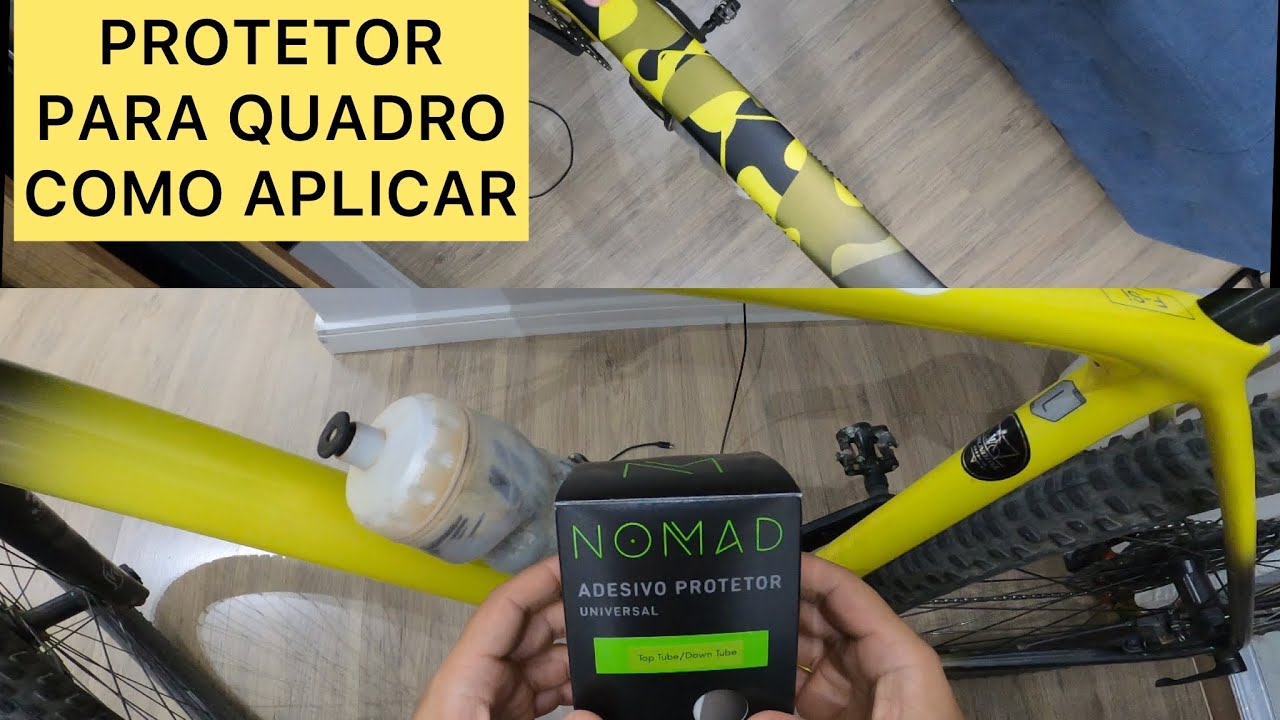 MTB - ADESIVO NOMAD PARA PROTEÇÃO DO QUADRO - COMO APLICAR O PRODUTO - #mountainbike #cannondale2021
