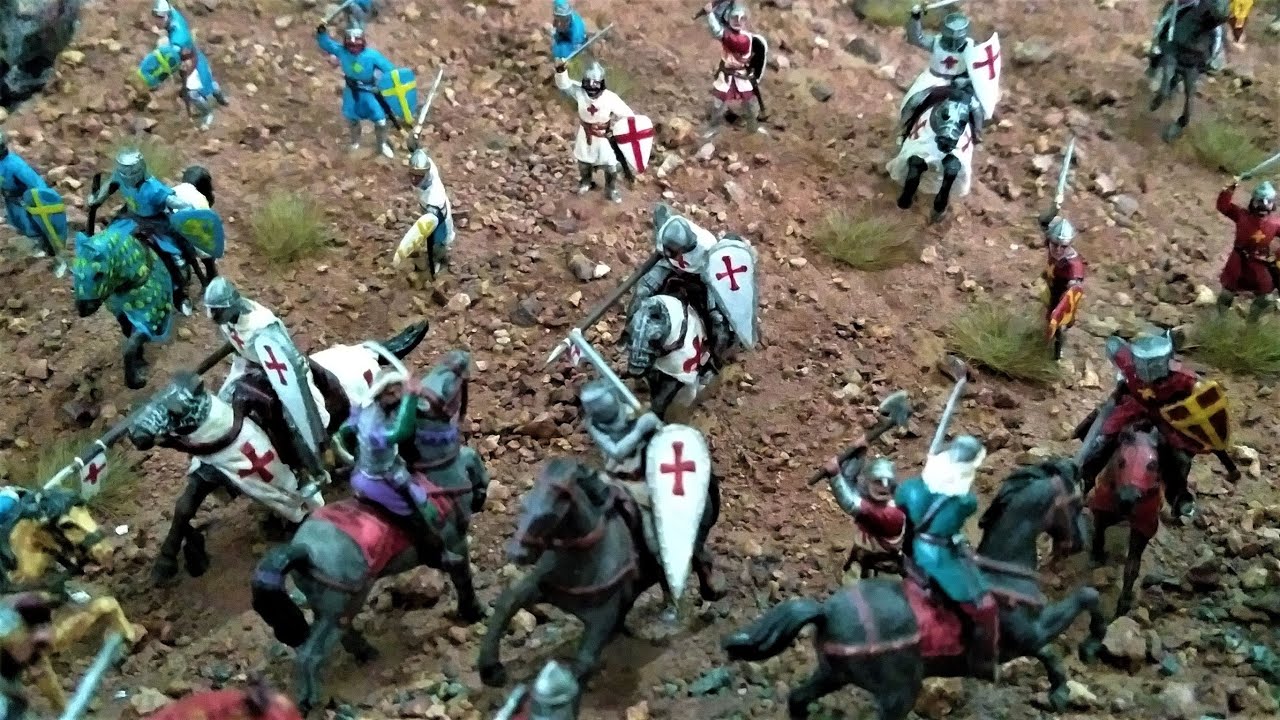 The Templars - a diorama on the Crusades