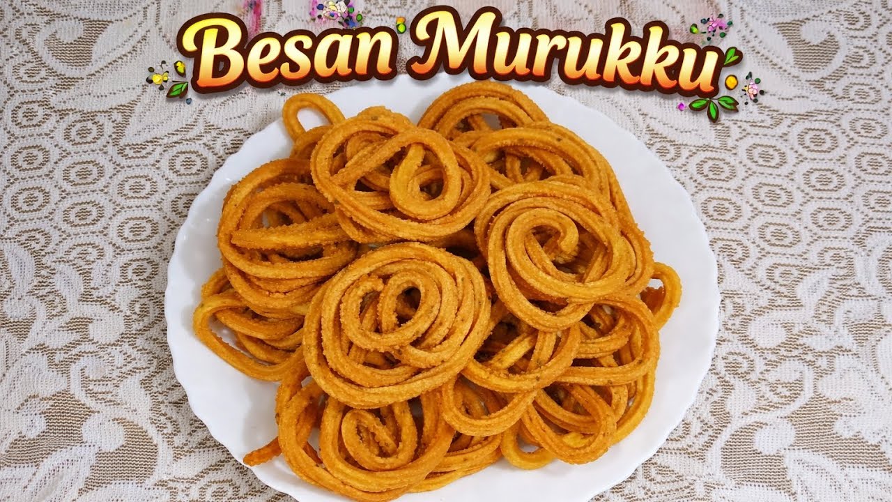Besan Murukku Banane Ka Sabse Aasan Tarika 😋 | Instant Crunchy Snack Recipe | Besan Chakli Recipe 