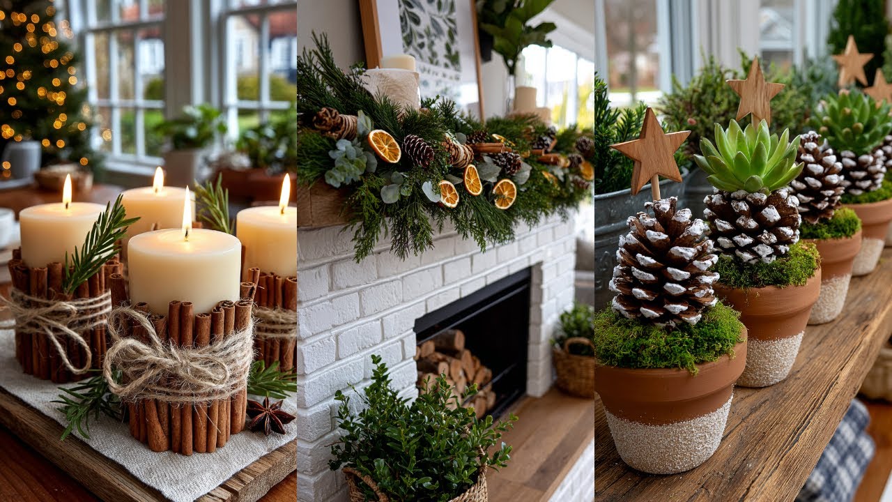 10 Handmade Winter Decor Crafts: Cozy Rustic Farmhouse DIY Ideas You'll Love!
