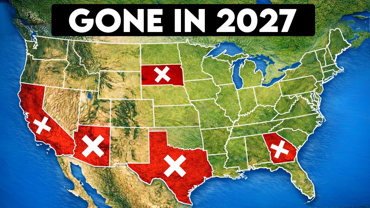 U.S States That Will Disappear Soon