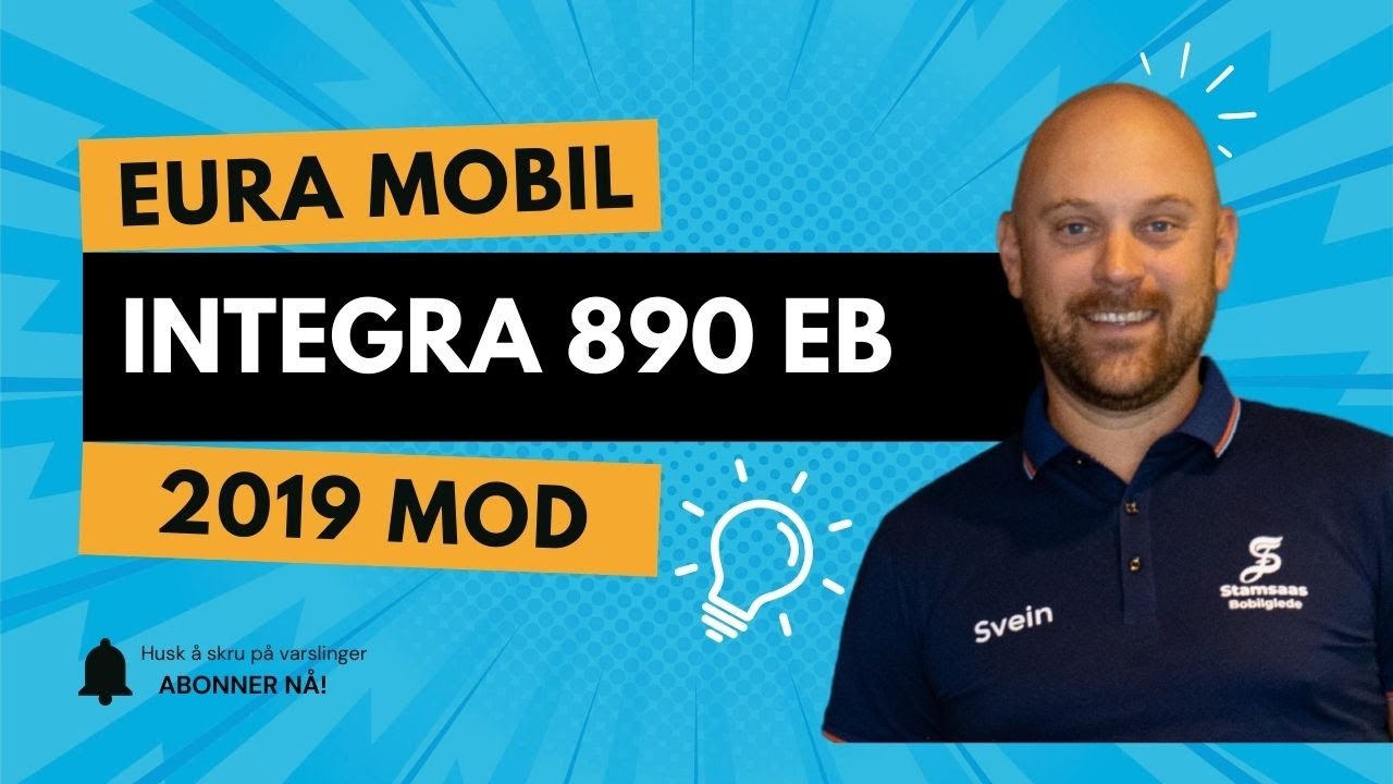 Stor bobil til salgs: Eura Mobil Integra 890 EB &ndash; komfort, plass og bobilglede