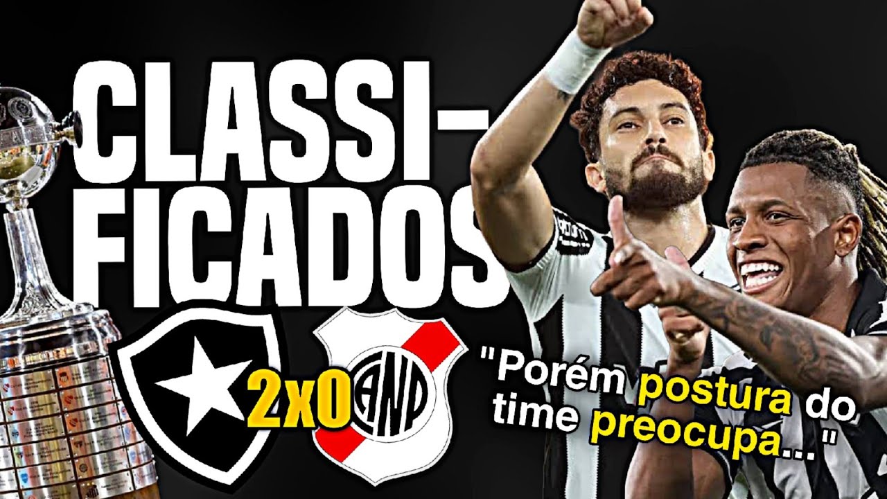 BOTAFOGO CLASSIFICADO NA LIBERTADORES! PORÉM POSTURA É INADMISSÍVEL - Canal do PH