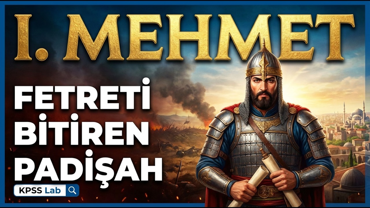 I. Mehmet | KPSS / MEB - AGS Tarih 2026 | KPSS Lab #53