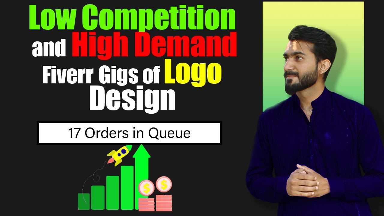 Low Competition and High Demand Fiverr Gigs for Logo Design