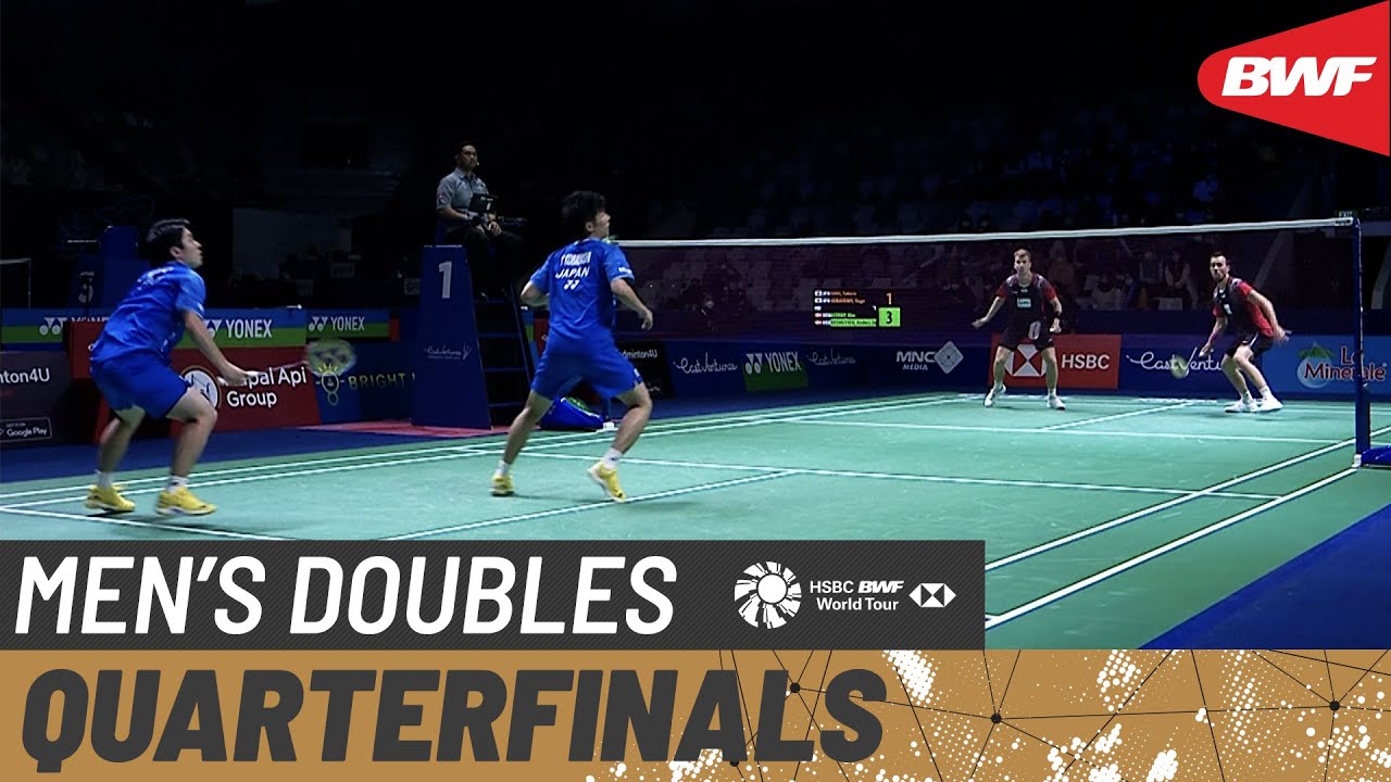 EAST VENTURES Indonesia Open 2022 | Hoki/Kobayashi (JPN) [3] vs. Astrup/Rasmussen (DEN) [8] | QF