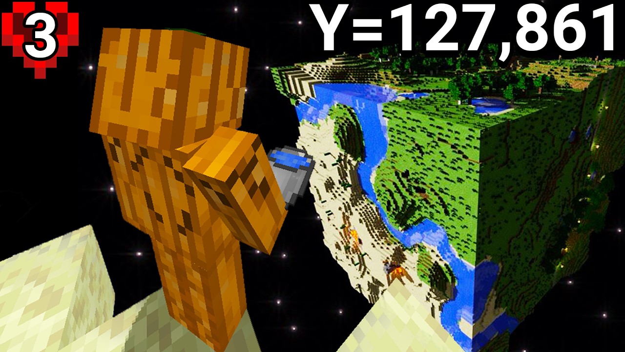 Самое высокое сцепление в мире в хардкорном Minecraft!