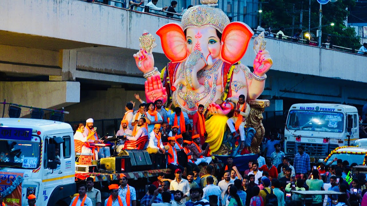 Big Ganesh Nimajjanam | Ganesh Nimajjanam in TankBund | Hyderabad Ganesh Visarjan #ganpatibappamorya