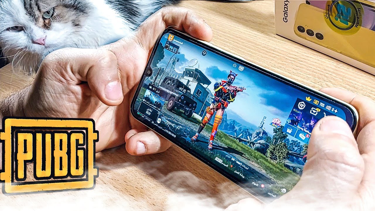 تجربة ببجي سامسونج a15 ببجي على كافة الاعدادات المتاحة Samsung Galaxy A15 pubg