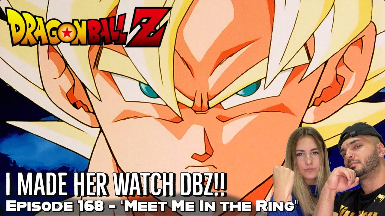 GOKU SIZES PERFECT CELL UP AFTER EXITING THE TIME CHAMBER! Girlfriend's Reaction DBZ Episode 168