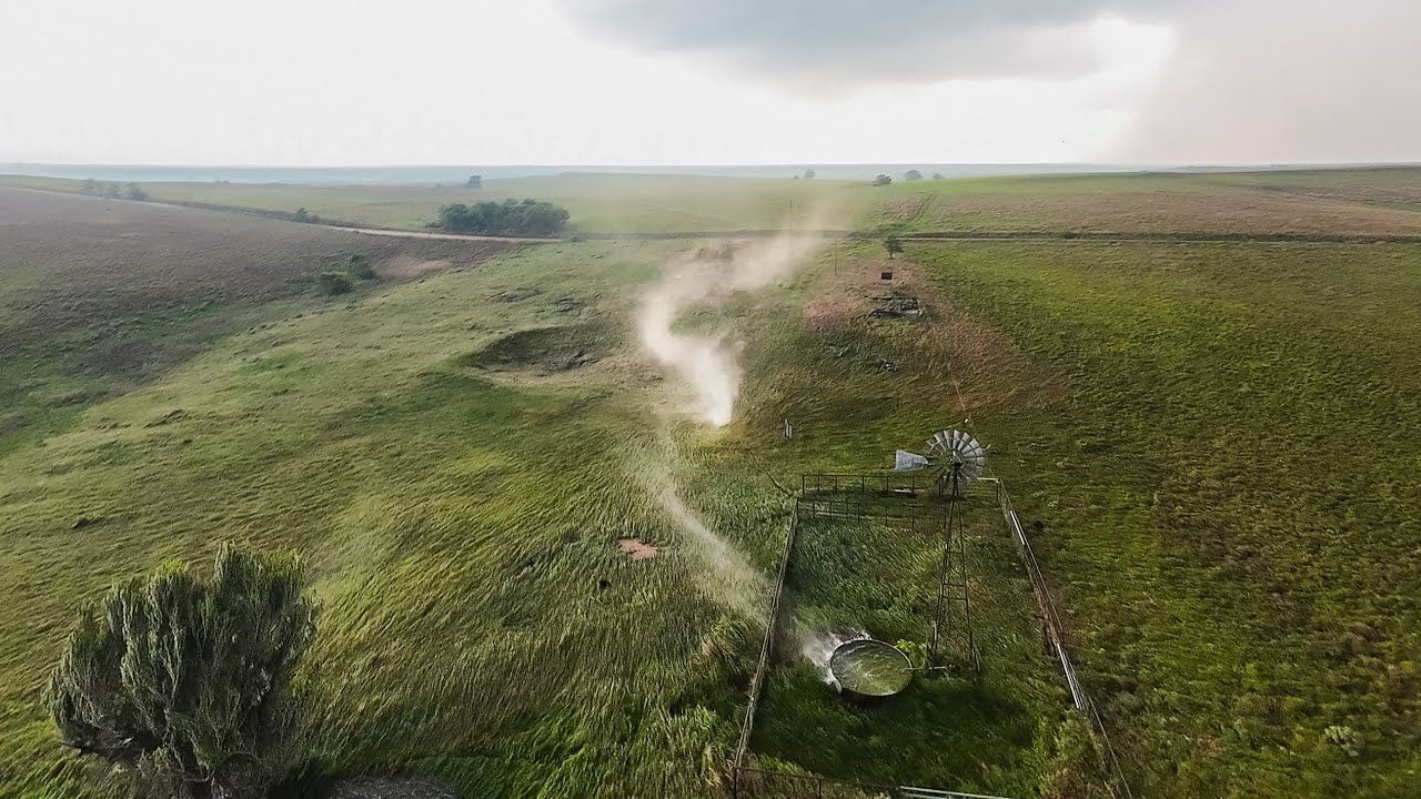 Inside the Higgins, TX tornado (EF1) - May 18, 2025