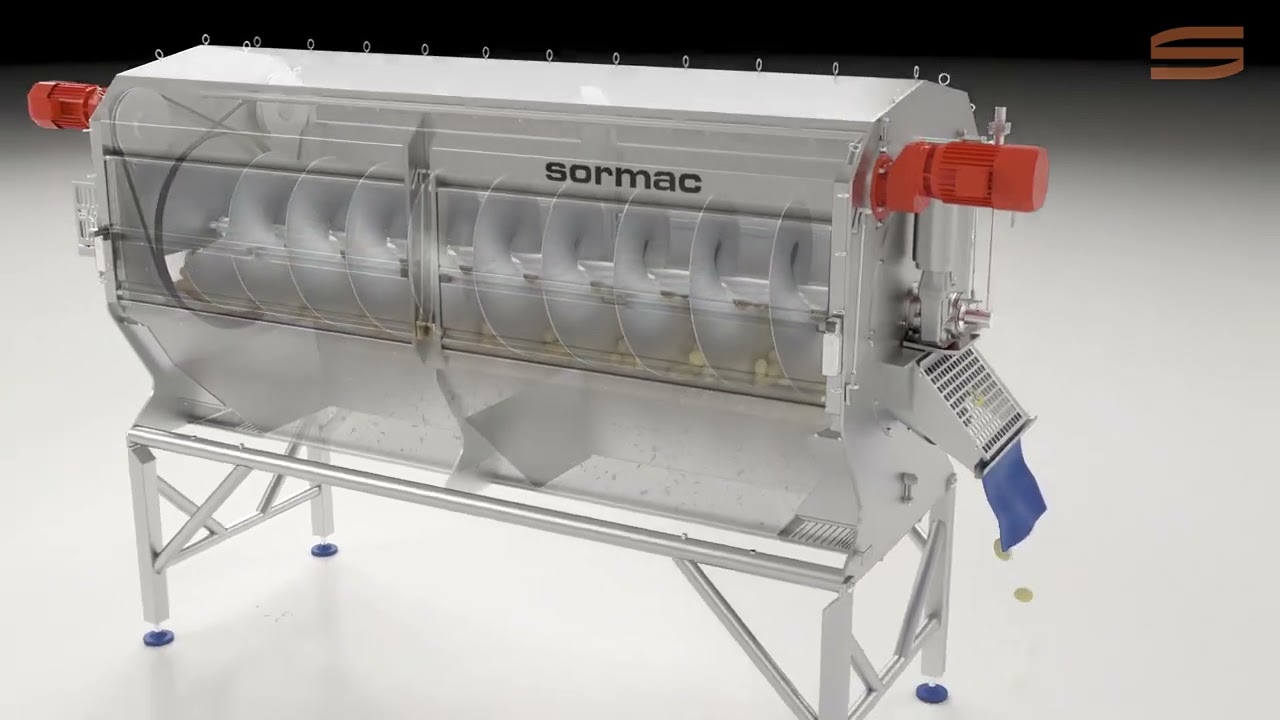 Машина для чистки картофеля ножевая Sormac MS-30