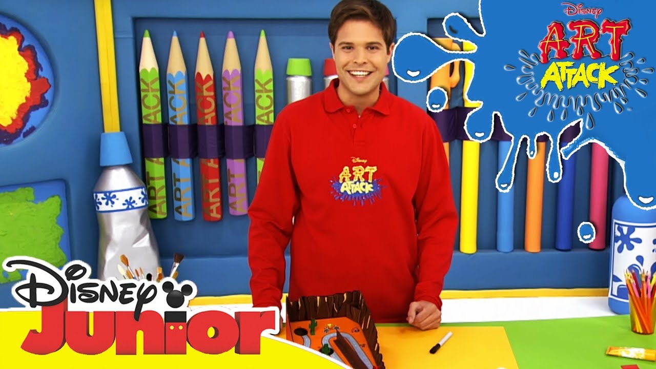 Art Attack Bastelclip 46: Cars Flipper | Disney Junior