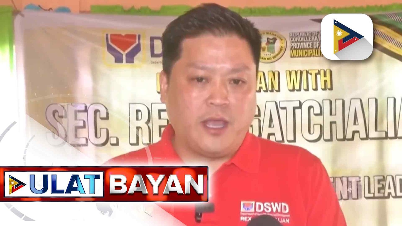 Sec. Rex Gatchalian, ininspeksyon ang mga proyekto ng DSWD sa Cordillera Administrative Region
