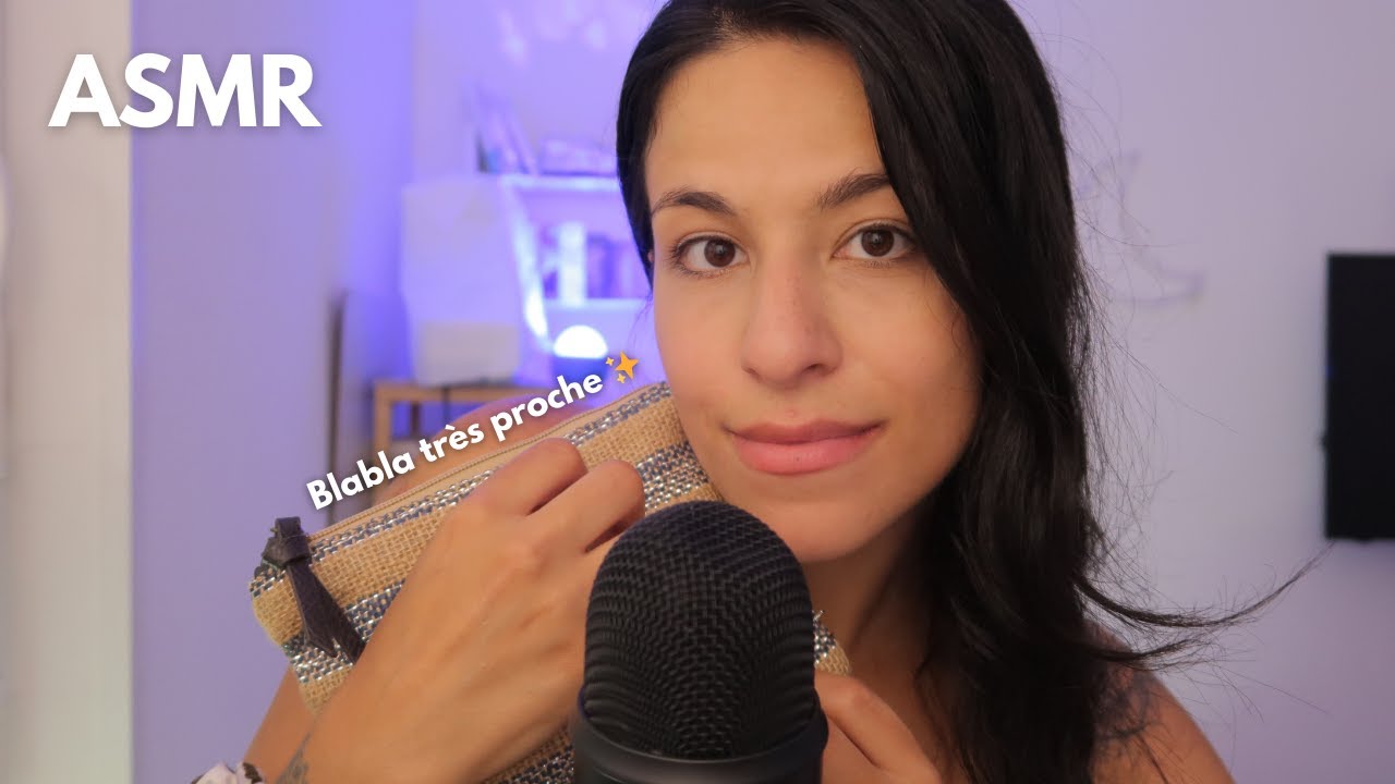 ASMR très proche du micro 🌙 + Storytime (les vacances ont failli mal se terminer)