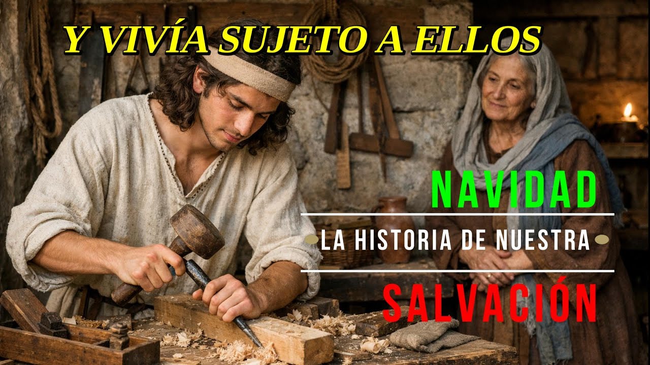 Y vivía sujeto a ellos #navidad #nacimientodejesús