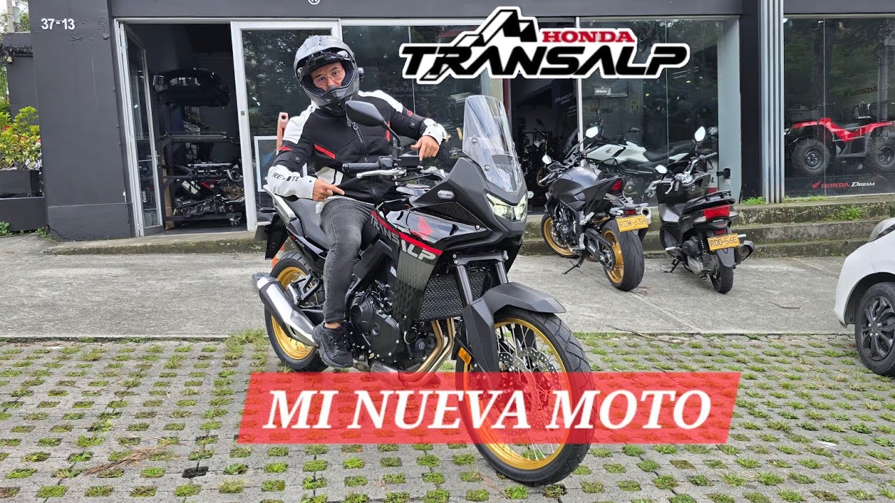 Mi nueva moto HONDA Transapl 750, ¿porque escogí esta moto?
