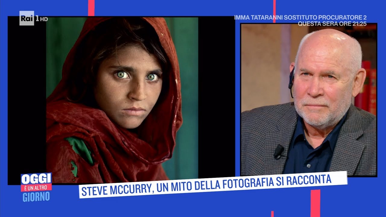 Steave McCurry, un mito della fotografia - Oggi è un altro giorno 26/10/2021