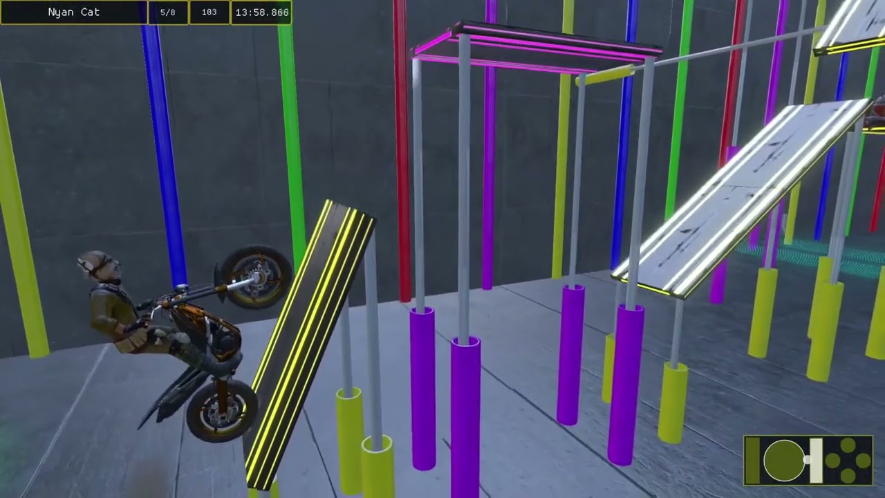 Nyan Cat -  Ninja Lv 4 - Trials Fusion