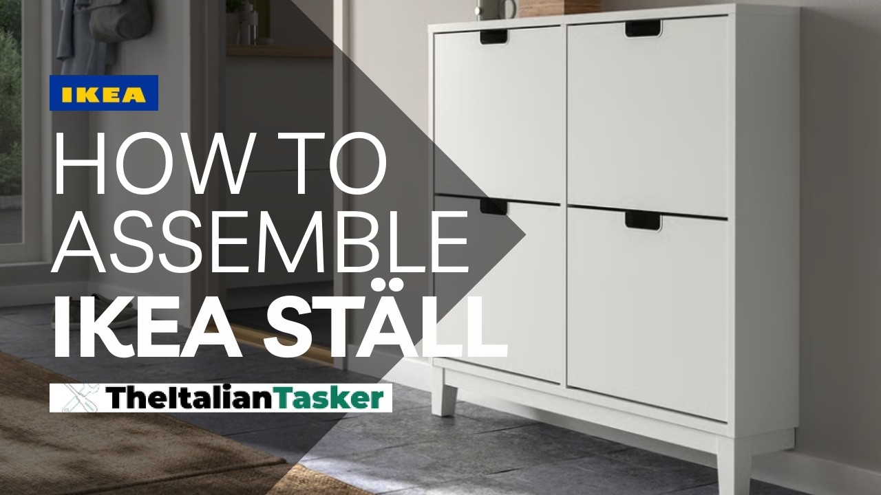 How to assemble IKEA STALL - EASY TUTORIAL-