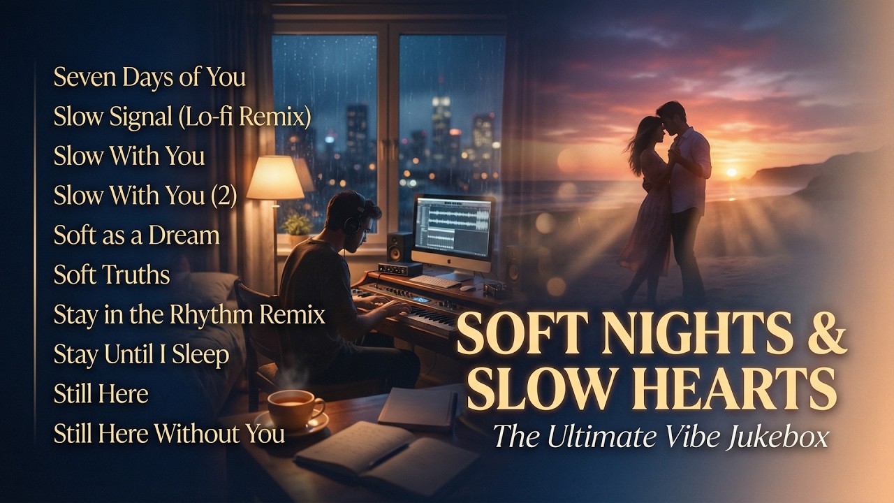 Stay Until I Sleep 🌙 | Soft Romantic & Lo-fi Love Songs | Nonstop Jukebox