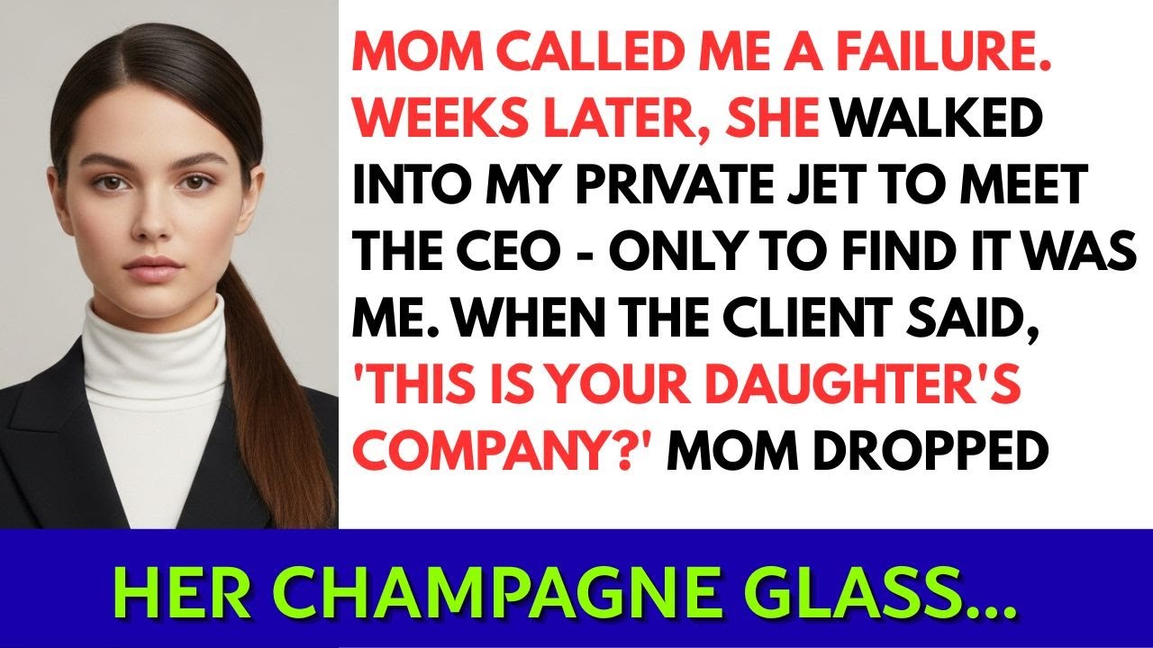 My Parents Called Me A Failed Daughter—Then I Boarded the Jet Their Client Chartered