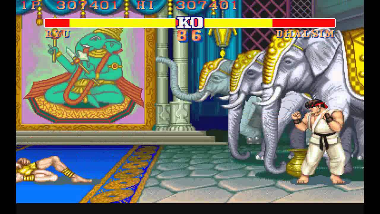 Street Fighter 2 Champion Edition | Ryu vs Dhalsim